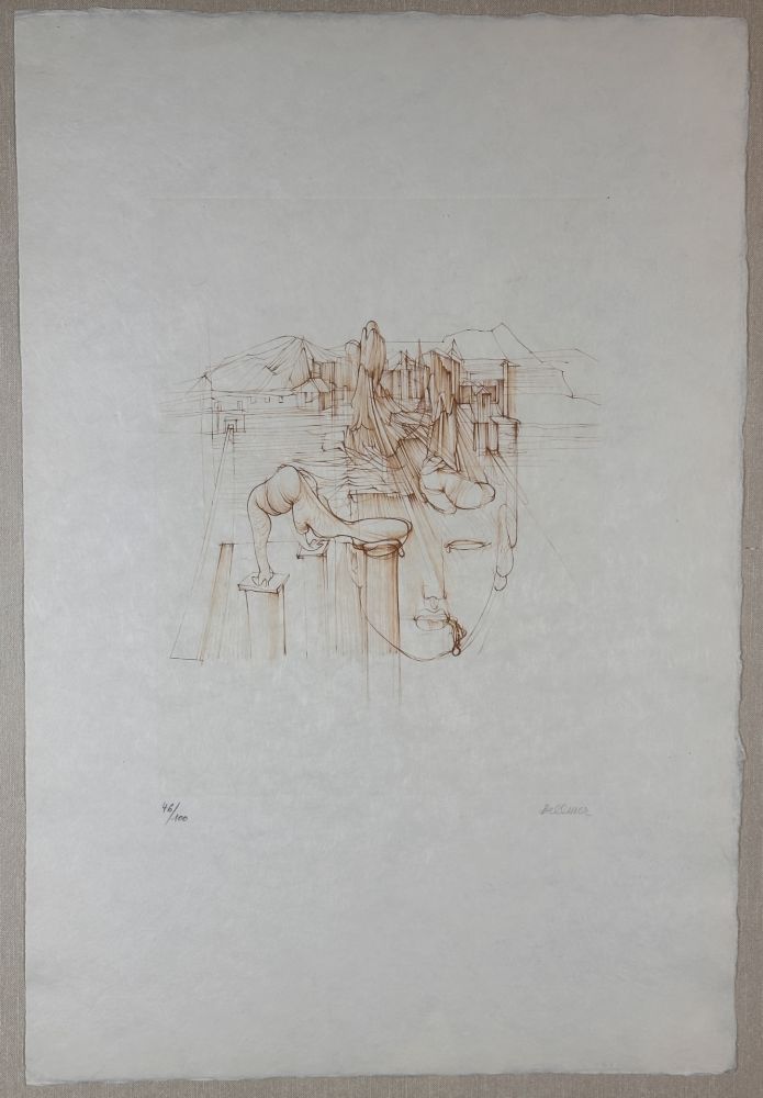Etching Bellmer - L'Usine