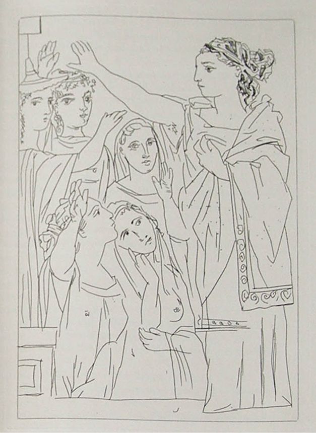Etching Picasso - Lysistrata By Aristophanes (Signed Book)