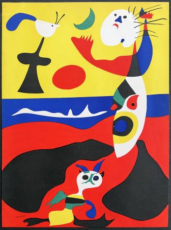 Lithograph Miró - L'ÉTÉ (1938)