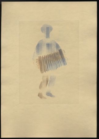 Illustrated Book Alexeïeff - Léon-Paul Fargue : POÈMES. Eaux-fortes en couleurs par Alexeïeff (1943) 
