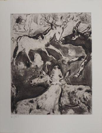 Etching Chagall - L'œil du Maître
