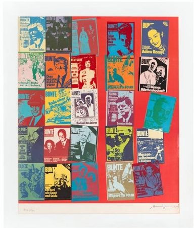 Screenprint Warhol - Magazine and History, FS II.304 A