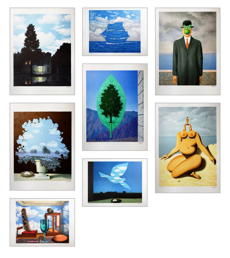 Lithograph Magritte - Magritte Lithographies II