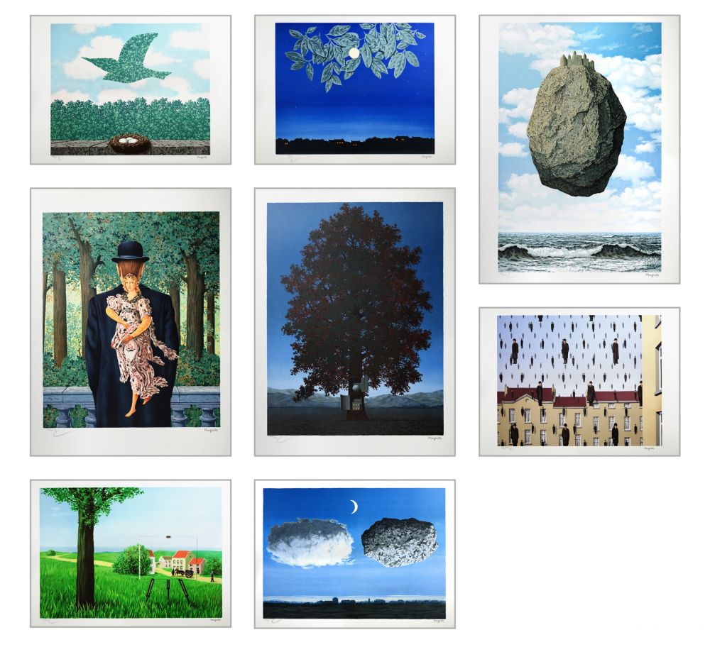Lithograph Magritte - Magritte Lithographies III