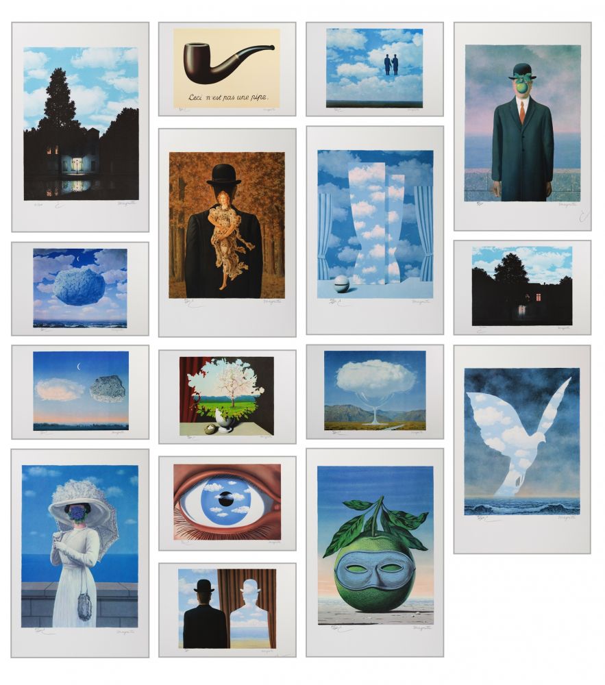Lithograph Magritte - Magritte Lithographies VI