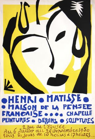 Lithograph Matisse - Maison de la Pensee Francaise