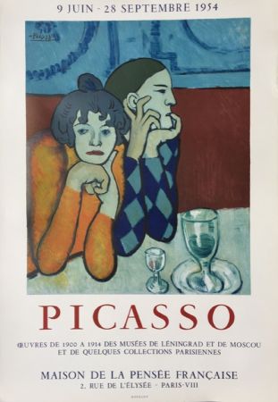 Lithograph Picasso - Maison de la Pensée Française, Paris