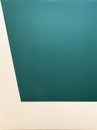 Lithograph Kelly - Mallarmé Suite: Green