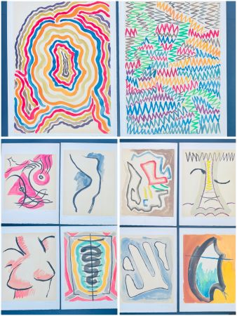 Lithograph Ray - Man Ray (1890–1976) - Complete set of ten lithographs in colors on wove paper - 1971