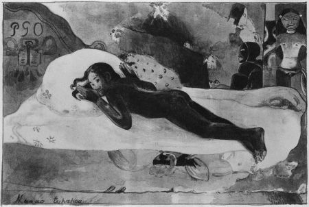 Lithograph Gauguin - Manao Tupapau