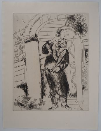 Etching Chagall - Manilov