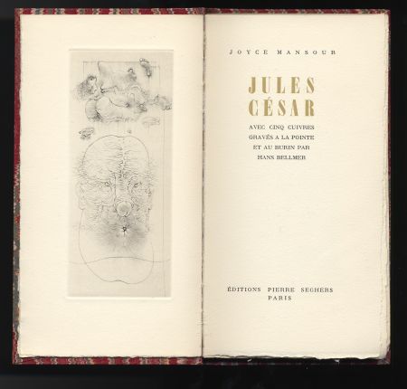 Illustrated Book Bellmer - MANSOUR, Joyce : JULES CÉSAR. Avec 5 gravures de Hans Bellmer (1955)