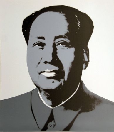 Screenprint Warhol (After) - Mao - Grey