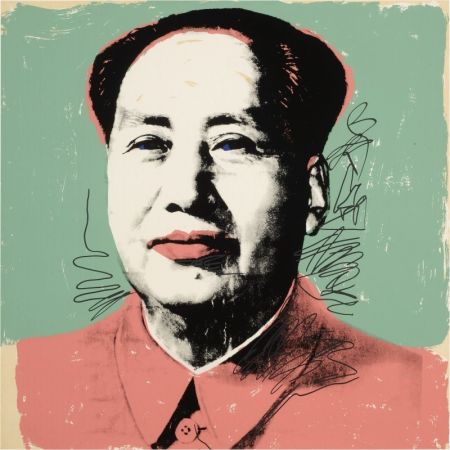 Screenprint Warhol - Mao #95
