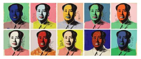 Screenprint Warhol - Mao Complete Portfolio