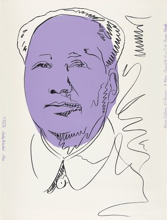 Screenprint Warhol - Mao (FS II.125A)