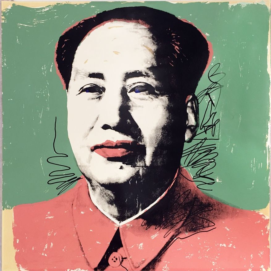 Screenprint Warhol - Mao, II.95