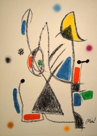 Lithograph Miró - Maravillas...