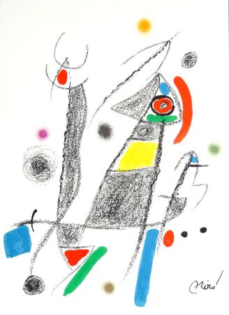 Lithograph Miró - Maravillas