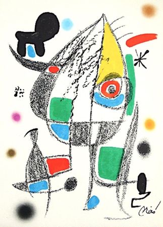 Lithograph Miró - Maravillas 20