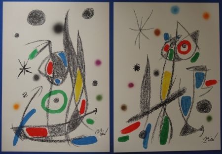 Lithograph Miró - Maravillas (20 lithographies)