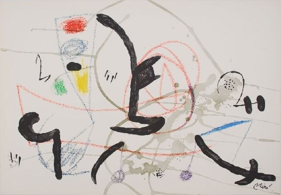 Lithograph Miró - Maravillas con variaciones acrosticas 