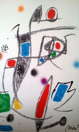 Lithograph Miró - MARAVILLAS CON VARIACIONES ACROSTICAS