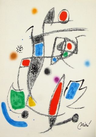 Lithograph Miró - Maravillas con variaciones acrosticas 10