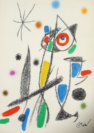 Lithograph Miró - Maravillas con variaciones acrosticas 12
