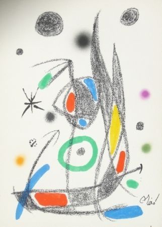 Lithograph Miró - Maravillas con variaciones acrosticas 14