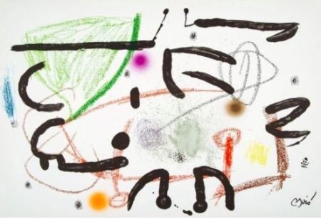 Lithograph Miró - Maravillas con variaciones acrosticas 15