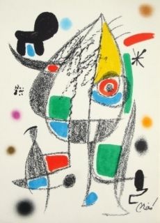 Lithograph Miró - Maravillas con variaciones acrosticas 20