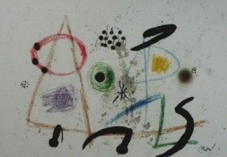 Lithograph Miró - Maravillas con variaciones acrosticas 3