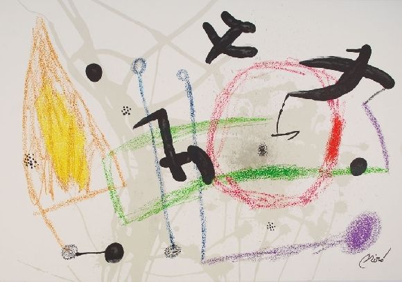 Lithograph Miró - Maravillas con variaciones acrosticas 5