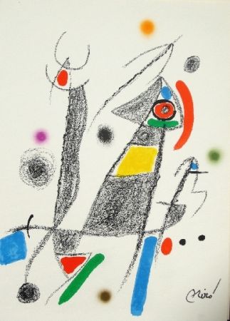 Lithograph Miró - Maravillas con variaciones acrosticas 6