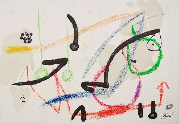Lithograph Miró - Maravillas con variaciones acrosticas 7