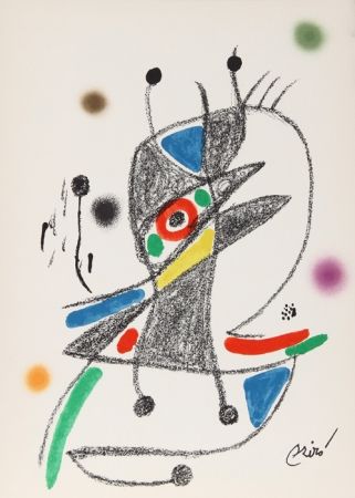 Lithograph Miró - Maravillas con Variaciones Acrosticas en el jardin de Miro (Number 3)