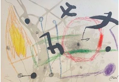 Lithograph Miró - Maravillas con variaciones acrosticas en el jardin de Miro V