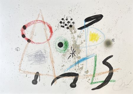 Lithograph Miró - Maravillas con variaciones acrósticas