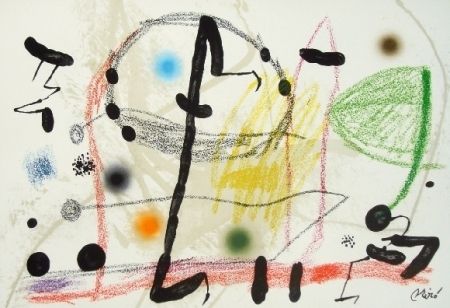 Lithograph Miró - Maravillas Con Variaciones Acrósticas En El Jardín De Miró