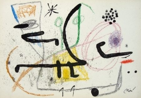 Lithograph Miró - Maravillas Con Variaciones Acrósticas En El Jardín De Miró