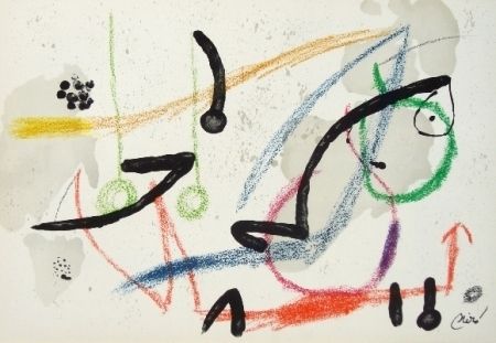 Lithograph Miró - Maravillas Con Variaciones Acrósticas En El Jardín De Miró