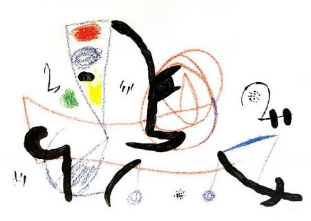 Lithograph Miró - Maravillas Con Variaciones Acrósticas En El Jardín De Miró