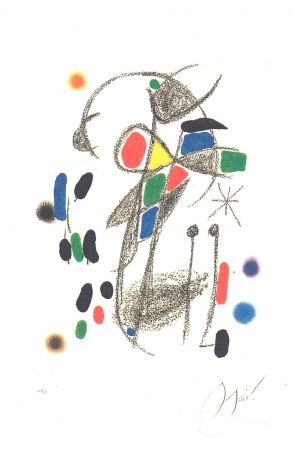 Lithograph Miró - Maravillas Con Variaciones Acrósticas En El Jardín De Miró