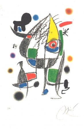 Lithograph Miró - Maravillas Con Variaciones Acrósticas En El Jardín De Miró