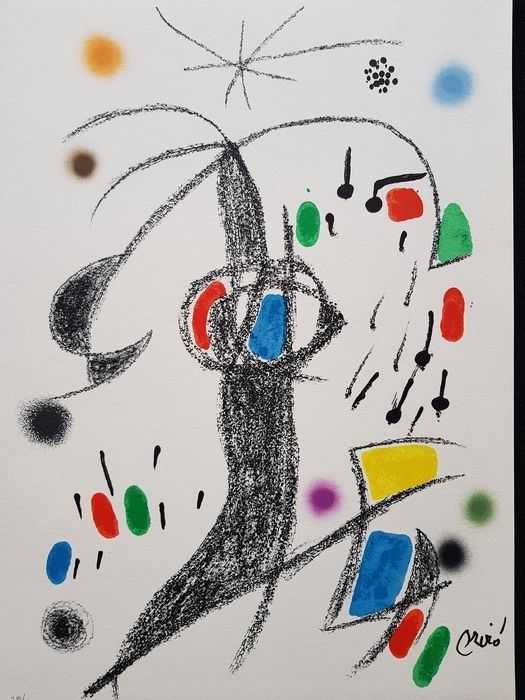 Lithograph Miró - Maravillas con variaciones acrósticas en el jardín de Miró - 19