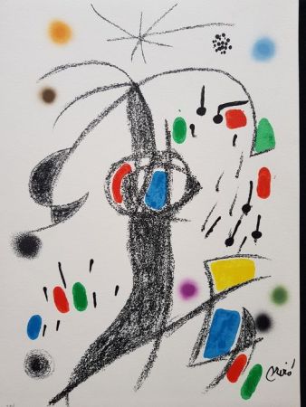 Lithograph Miró - Maravillas con variaciones acrósticas en el jardín de Miró - 19