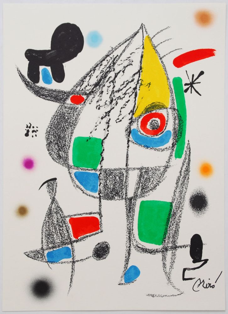 Lithograph Miró - Maravillas con variaciones acrósticas en el jardín de Miró - 20