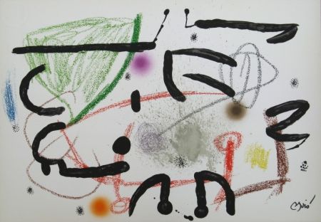 Lithograph Miró - Maravillas Con Variaciones Acrósticas En El Jardín De Miró n11