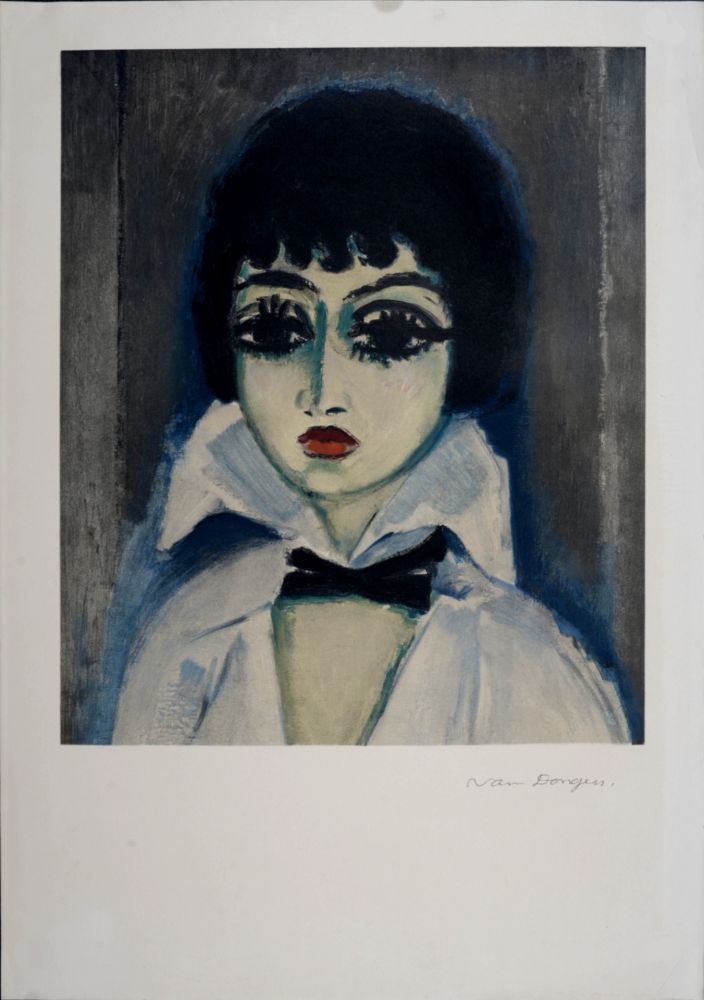 Lithograph Van Dongen - Marcelle Leoni, 1959 - Hand-signed Deluxe lithograph!